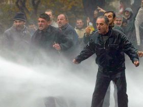 Оппозиция в Грузии. Фото: AFP