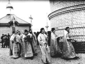 Освящение храма, фото Игоря Гольдберга, Каспаров.Ru