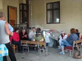 Голодаюшие в Имеретинке. Фото с сайта www.vesti-sochi.ru