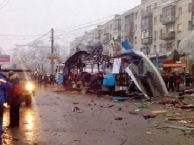 Взрыв в Волгограде 30 лекабря. Фото: russian.rt.com