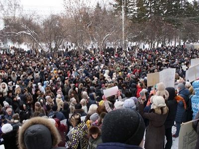 Томск, акция в защиту ТВ-2, 14.12.14. Источник - http://echo.msk.ru/blog/bachina