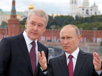 Владимир Путин и Сергей Собянин. Фото: vedomosti.ru