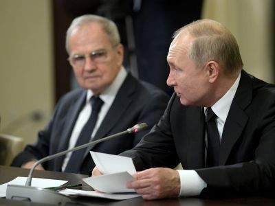 Валерий Зорькин и Владимир Путин. Фото: kremlin.ru
