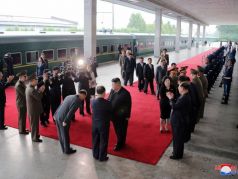 Ким Чен Ын отправляется в Россию, 11.09.23. Фото: ЦТАК