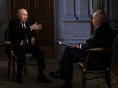 Интервью В.Путина Д.Киселеву. Фото: kremlin.ru